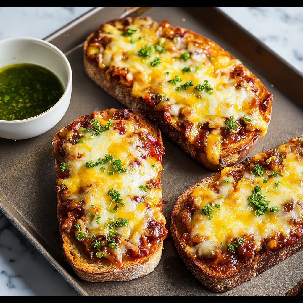 Chili Cheese Toast Recipe - Recipe Image