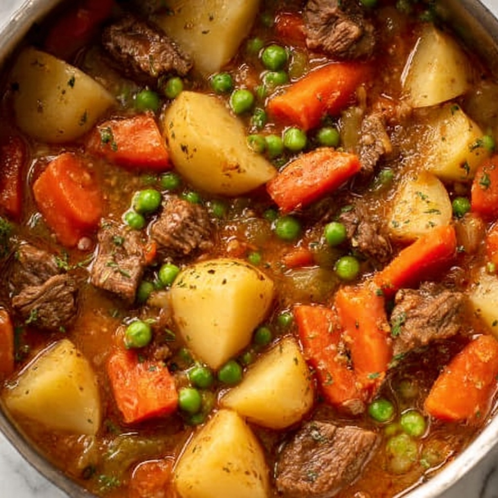 Hearty Vegetable-Meat Stew Recipe - Recipe Image