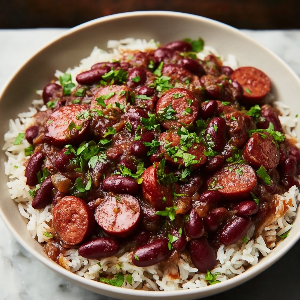 Red Beans and Rice Recipe - Recipe Image