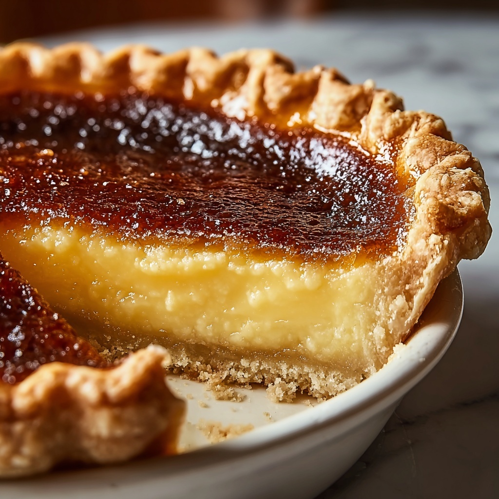 Southern Lemon Buttermilk Pie Recipe - Recipe Image