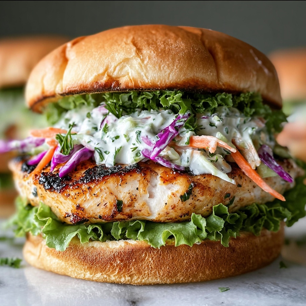 Greek Chicken Burgers Recipe - Recipe Image