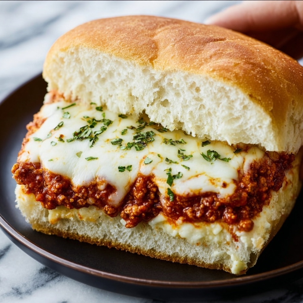 Chicken Parmesan Sandwiches Recipe - Recipe Image