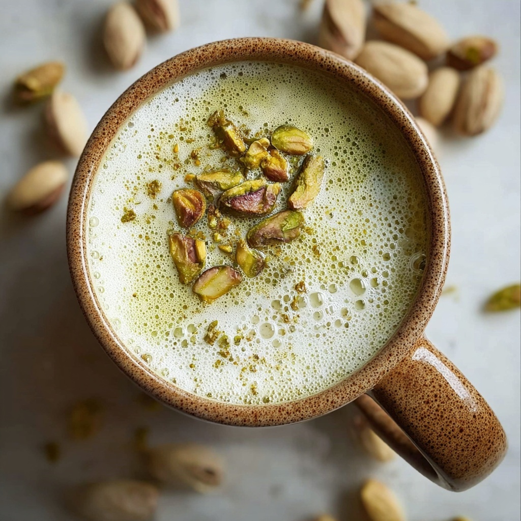 Pistachio Latte Recipe - Recipe Image
