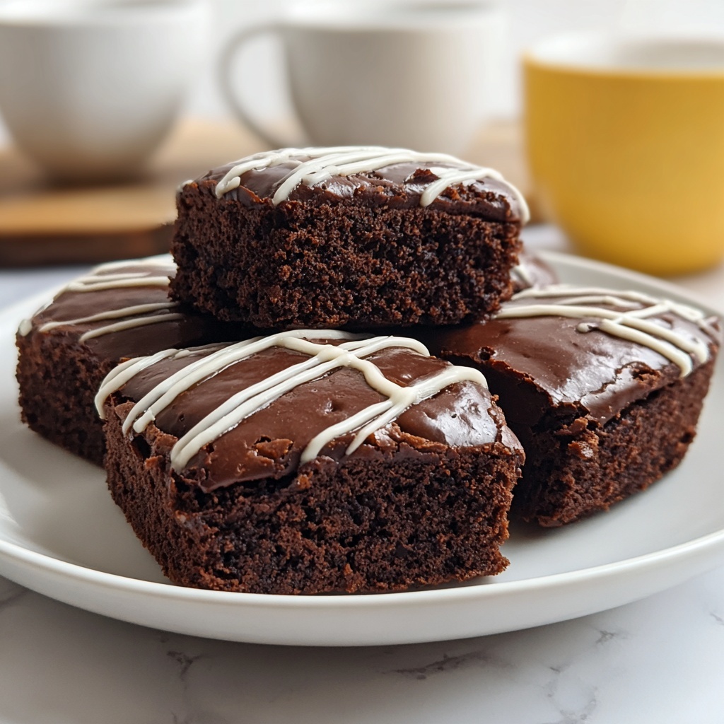 Fudgy Football Brownies Recipe - Recipe Image