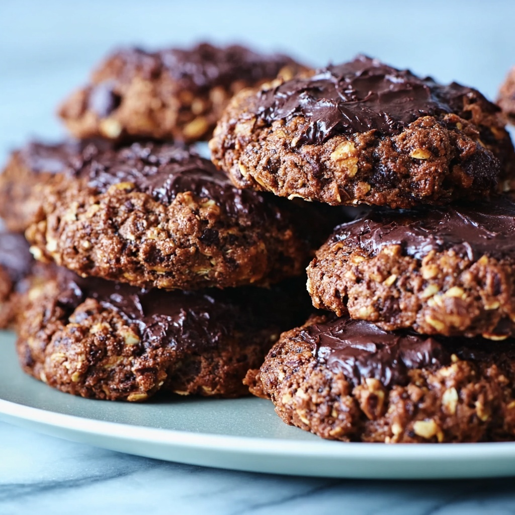 No-Bake Chocolate Coconut Cookies Recipe - Recipe Image