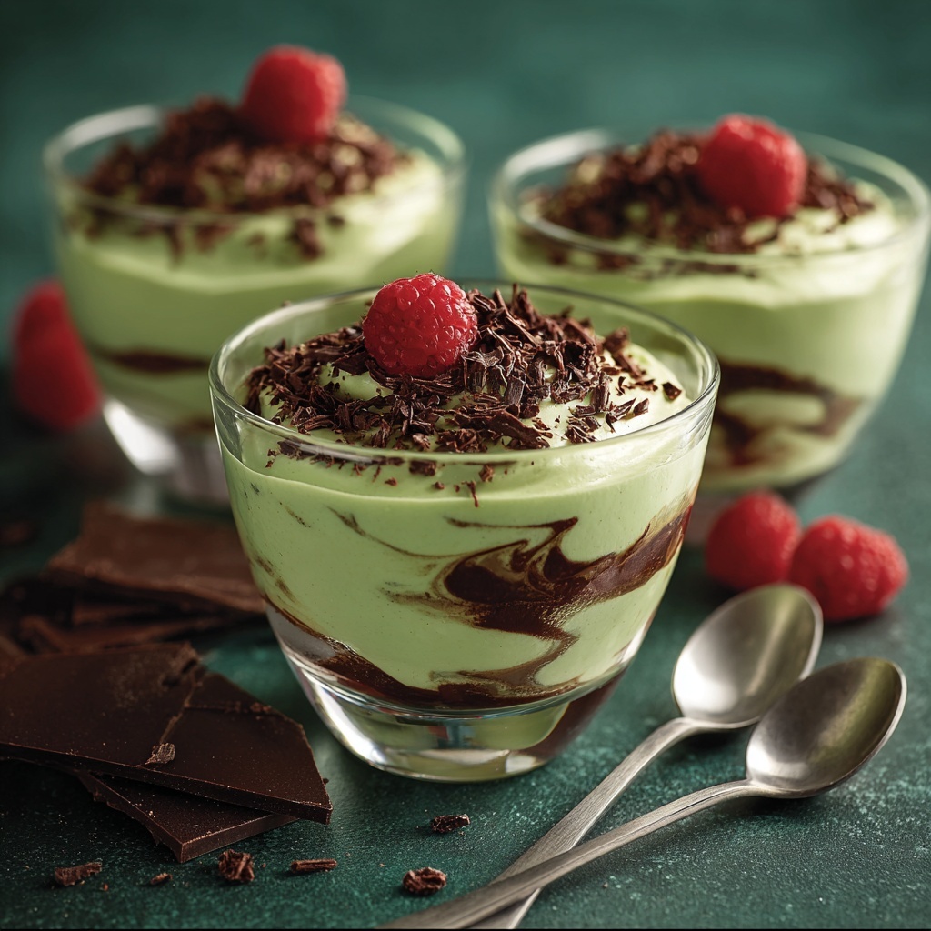 Creamy Avocado Chocolate Pudding with Optional Toppings Recipe - Recipe Image