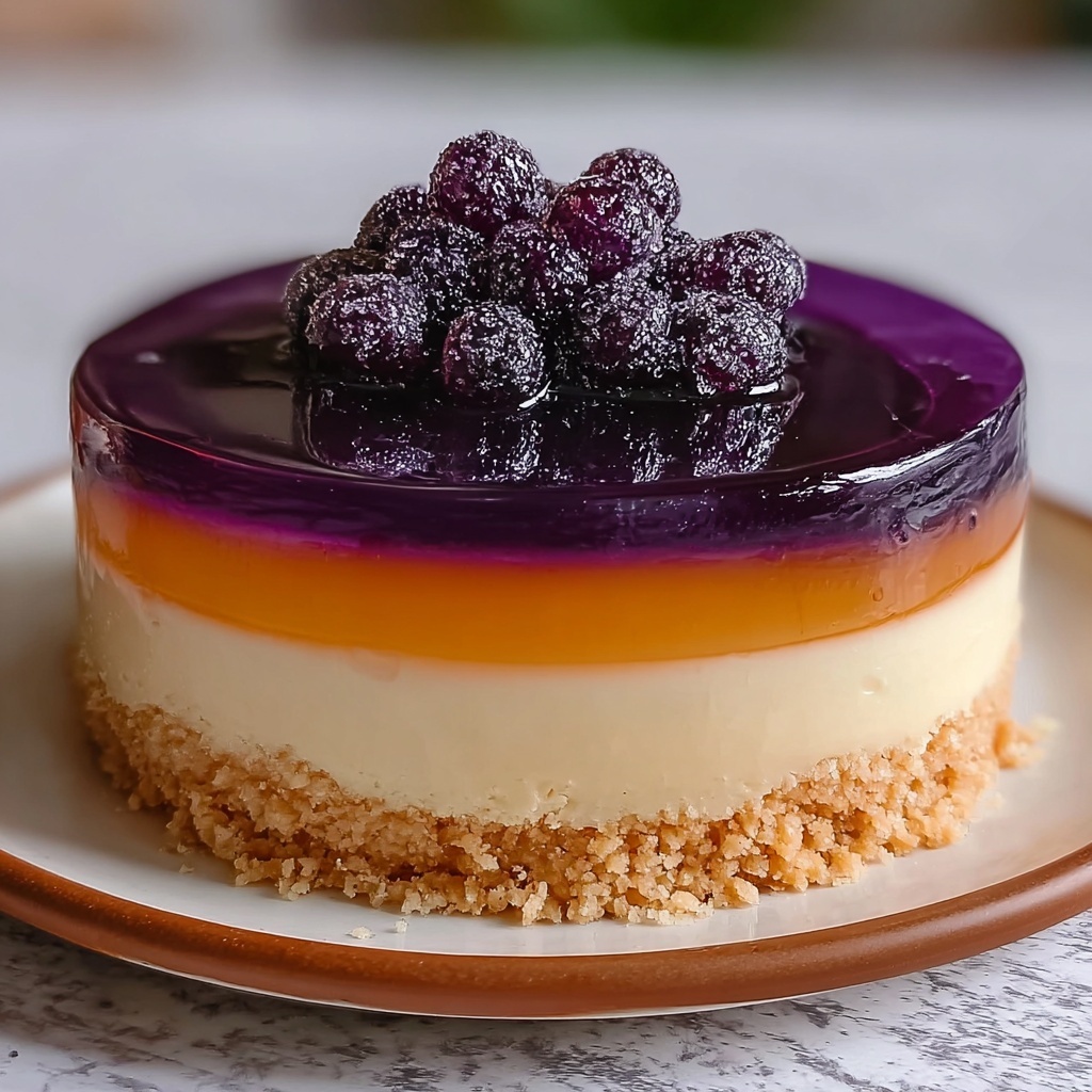 Ube Leche Flan Cake Recipe - Recipe Image