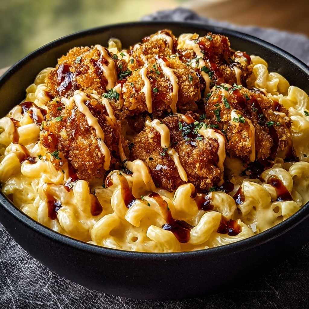 Honey Pepper Chicken Mac and Cheese: The Ultimate Comfort Food Recipe - Recipe Image