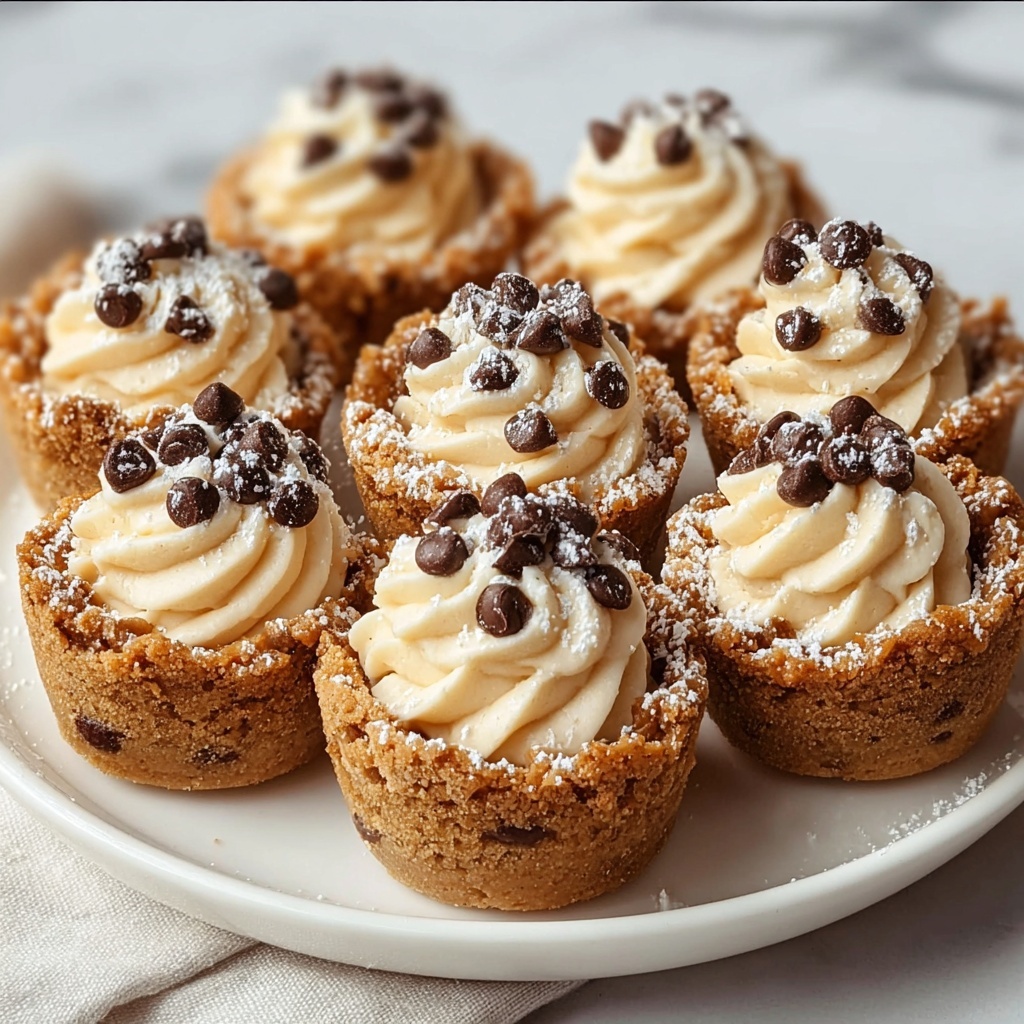 Cannoli Cookie Cups Recipe - Recipe Image