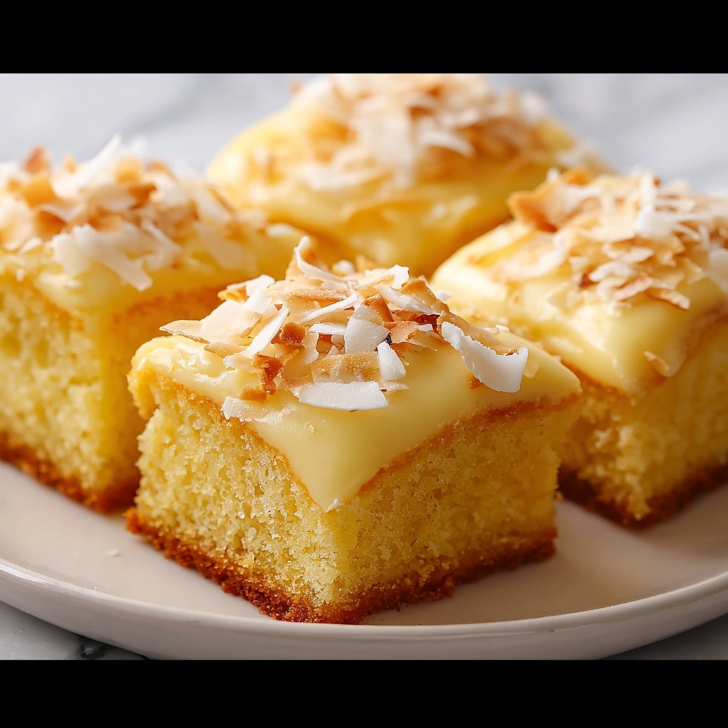 Mini Lemon Coconut Loaf Cakes Recipe - Recipe Image
