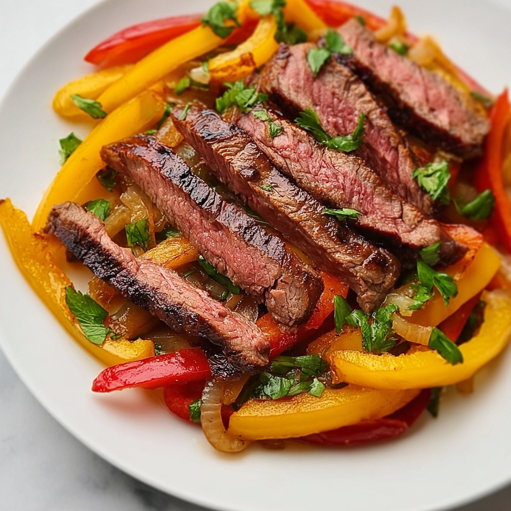 Sizzling Steak Fajitas Recipe - Recipe Image