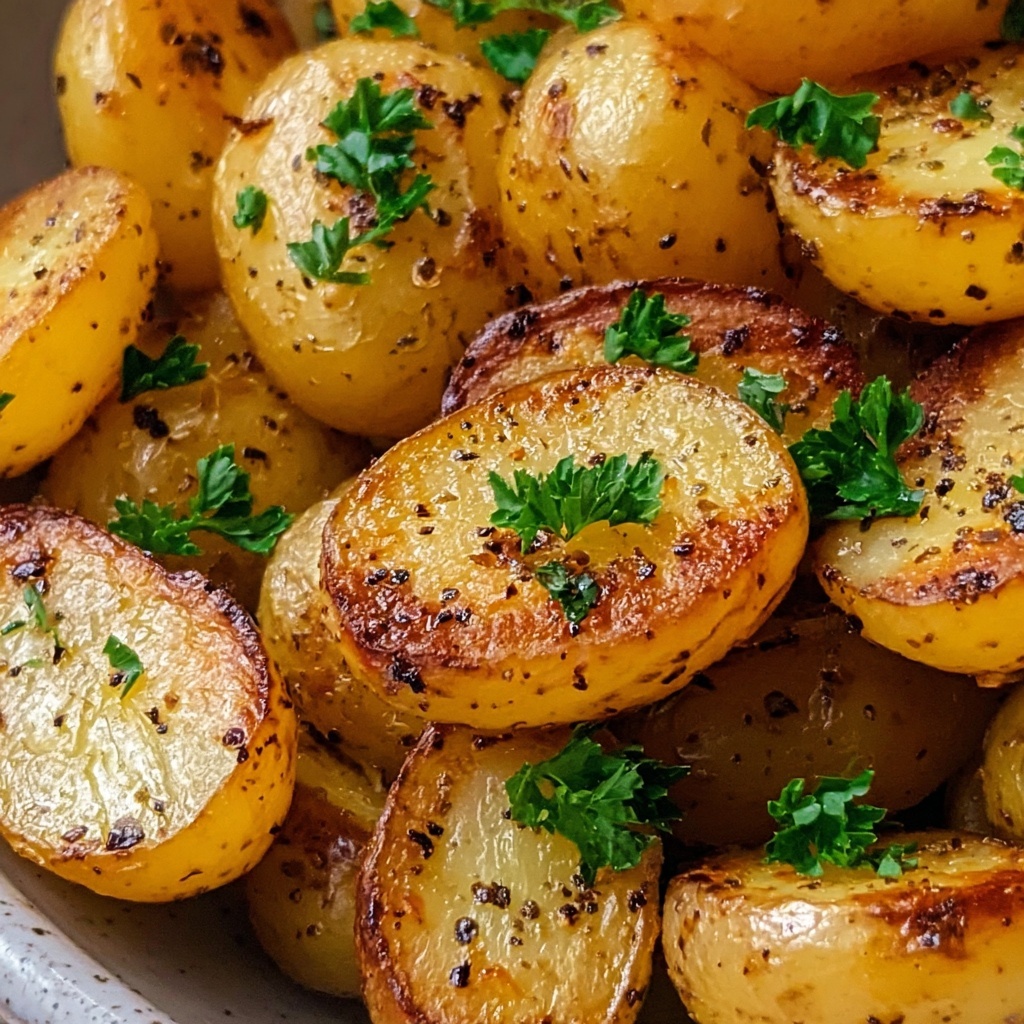 Air Fryer Sliced Potatoes Recipe - Recipe Image