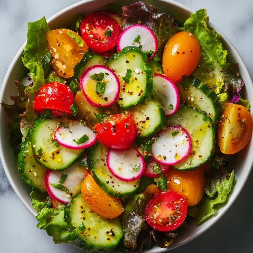 Refreshing Garden Salad Recipe - Recipe Image