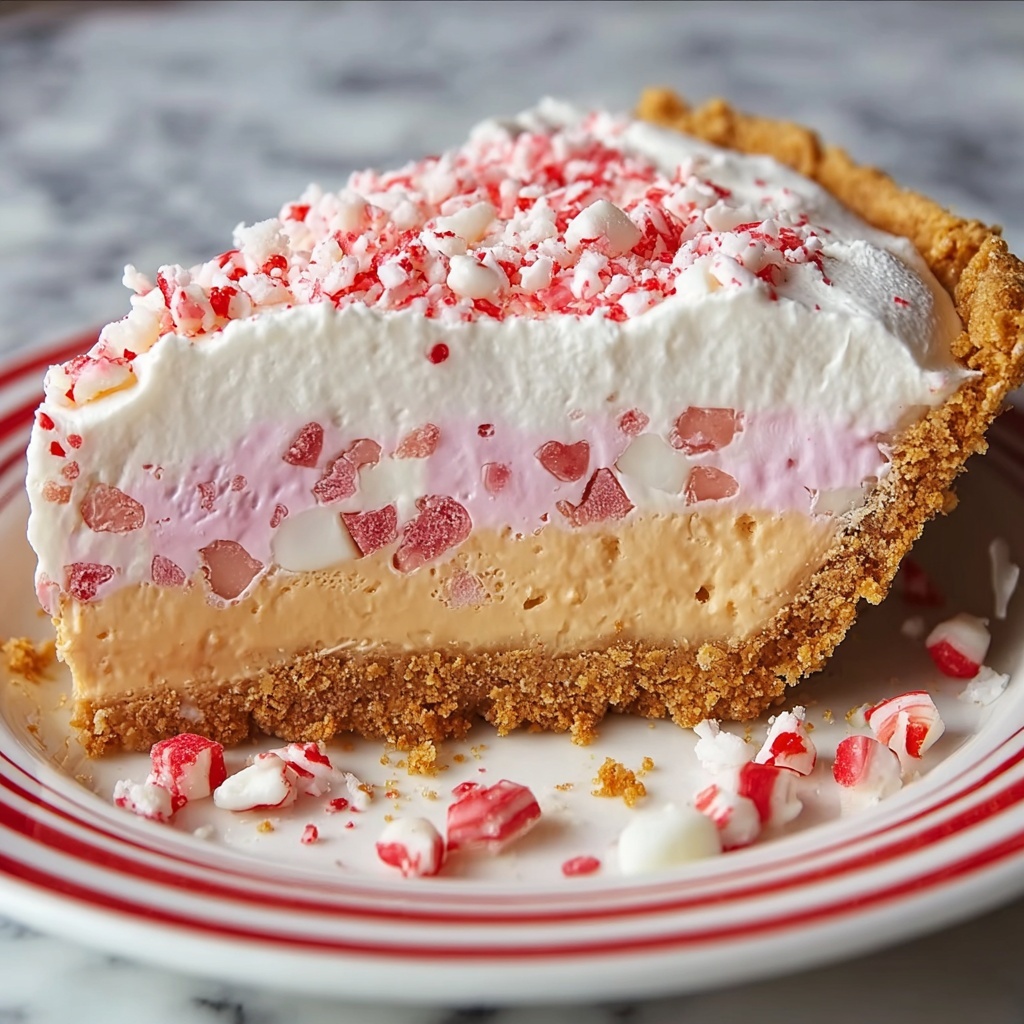 Candy Cane Pie Recipe - Recipe Image