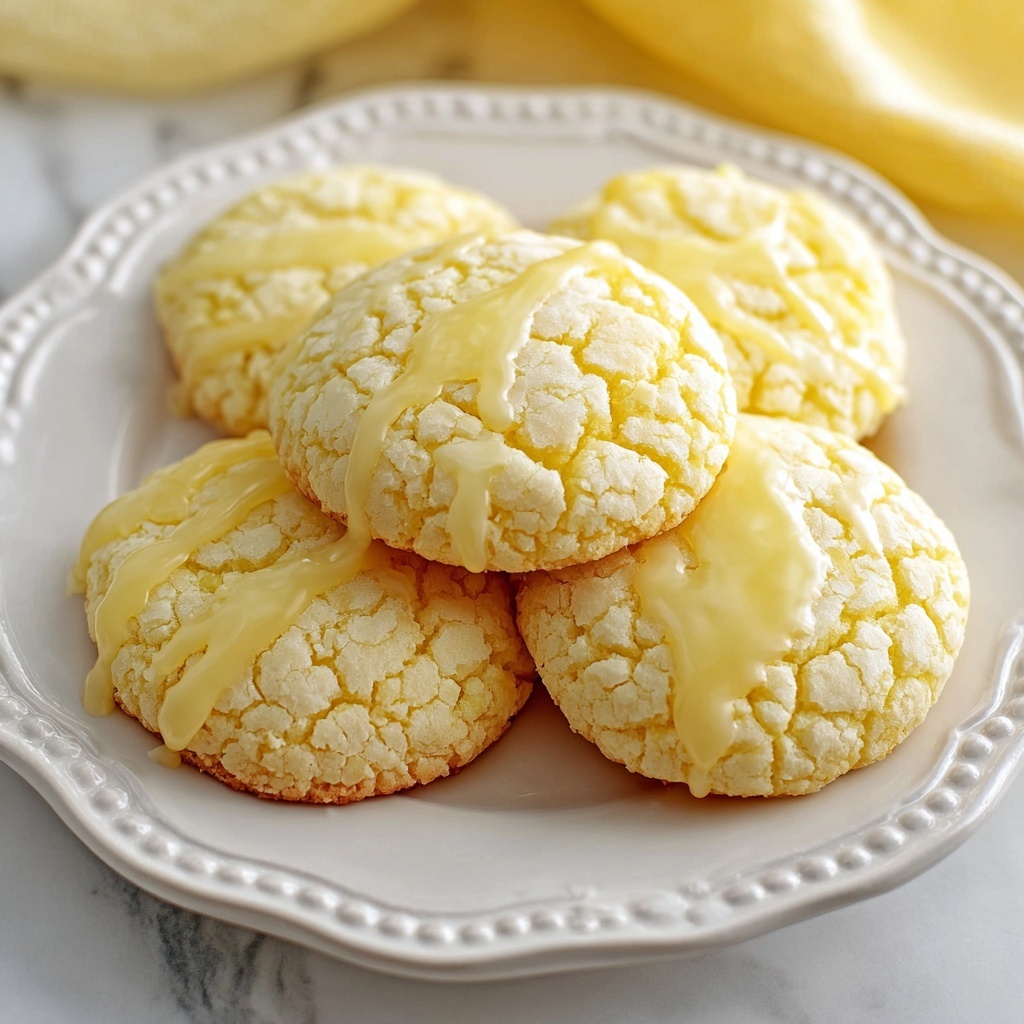 Lemon Pound Cake Cookies Recipe - Recipe Image