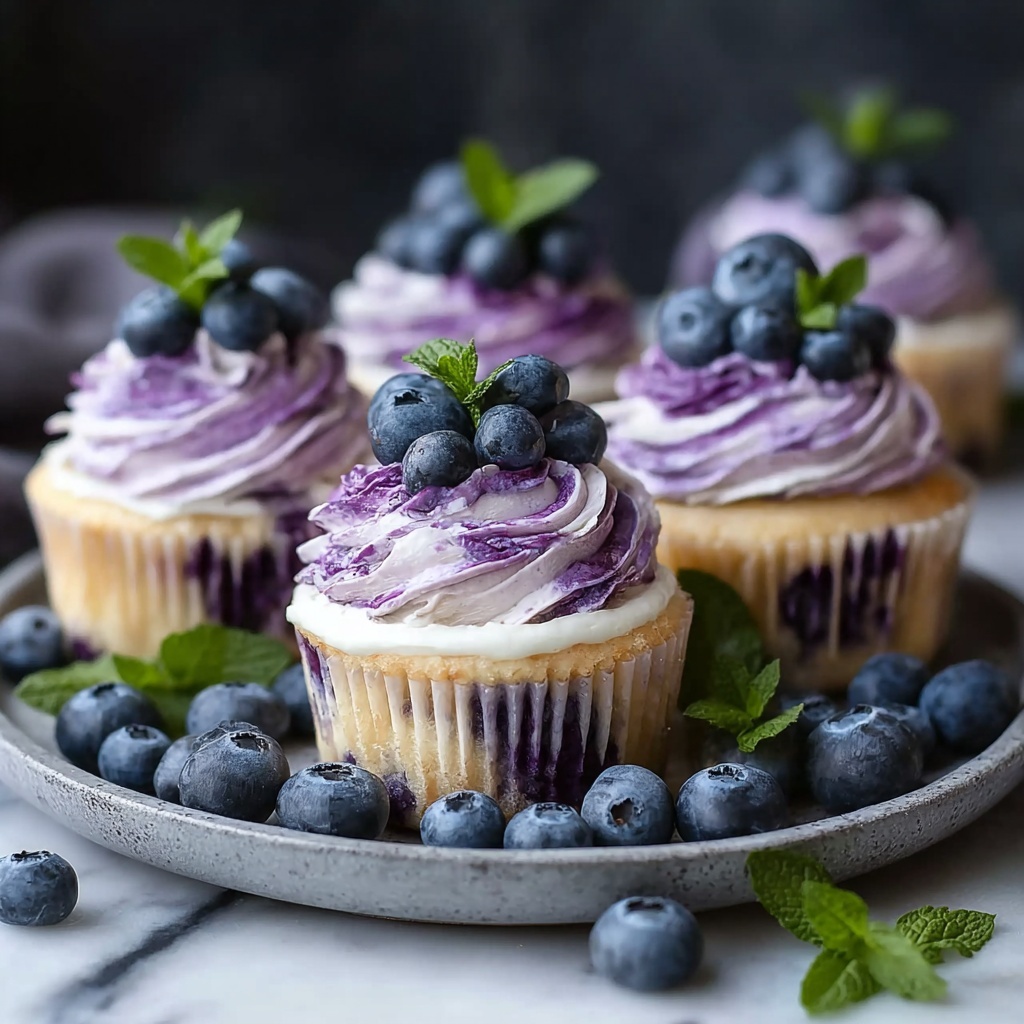 Blueberry Cheesecake Cookie Cups Recipe - Recipe Image