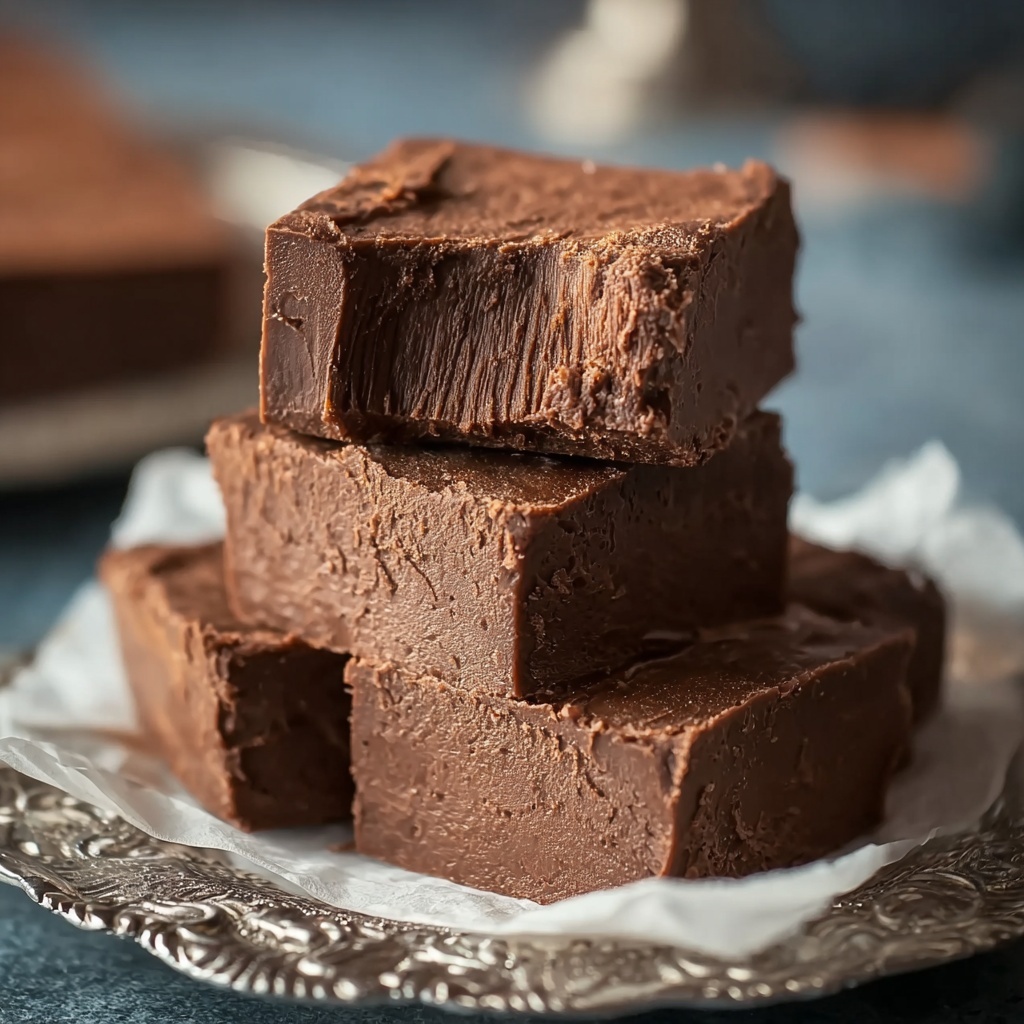 Easy Chocolate Fudge Recipe - Recipe Image