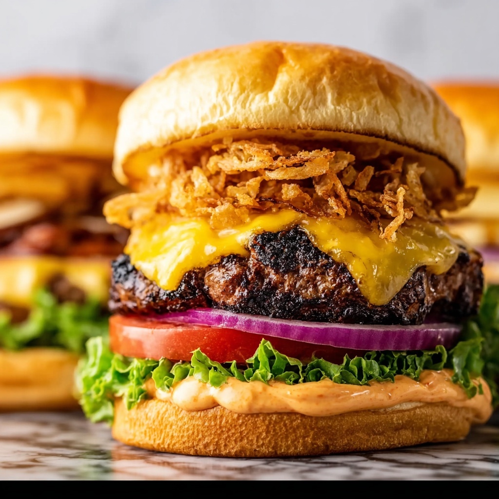 Oklahoma Onion Smash Burgers Recipe - Recipe Image