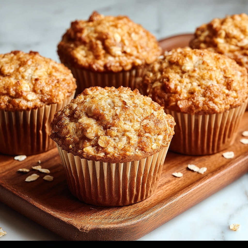 Maple Brown Sugar Oatmeal Muffins Recipe - Recipe Image