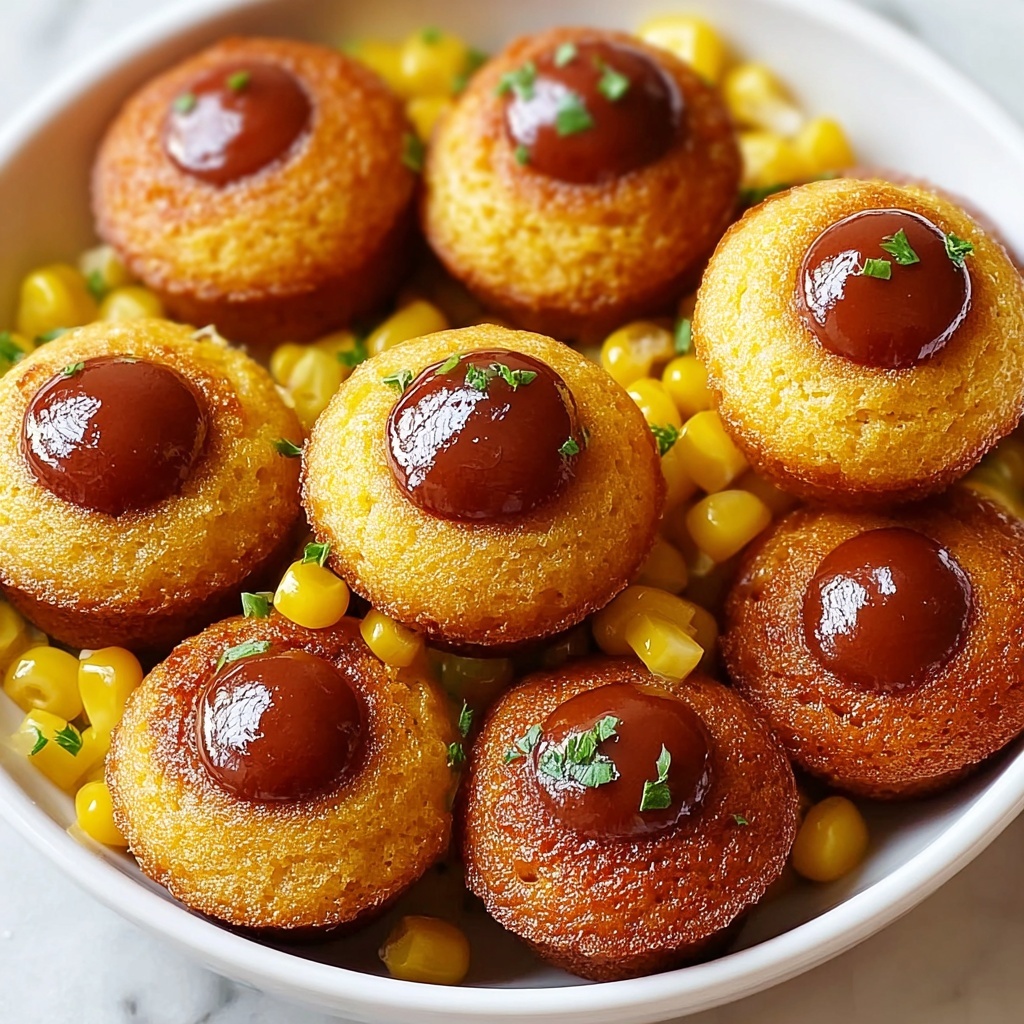 Keto Corn Dog Mini Muffins Recipe - Recipe Image
