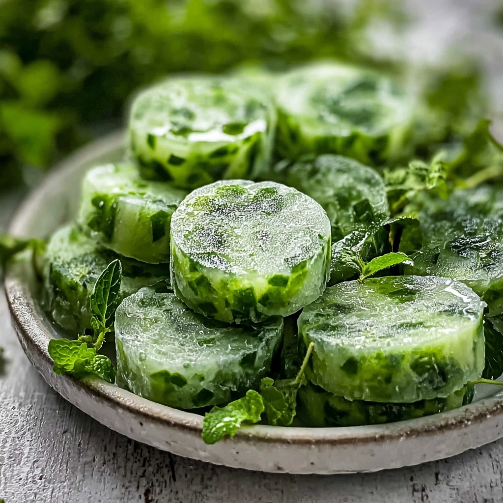 Parsley & Mint Teeth Cleaner Treats Recipe - Recipe Image