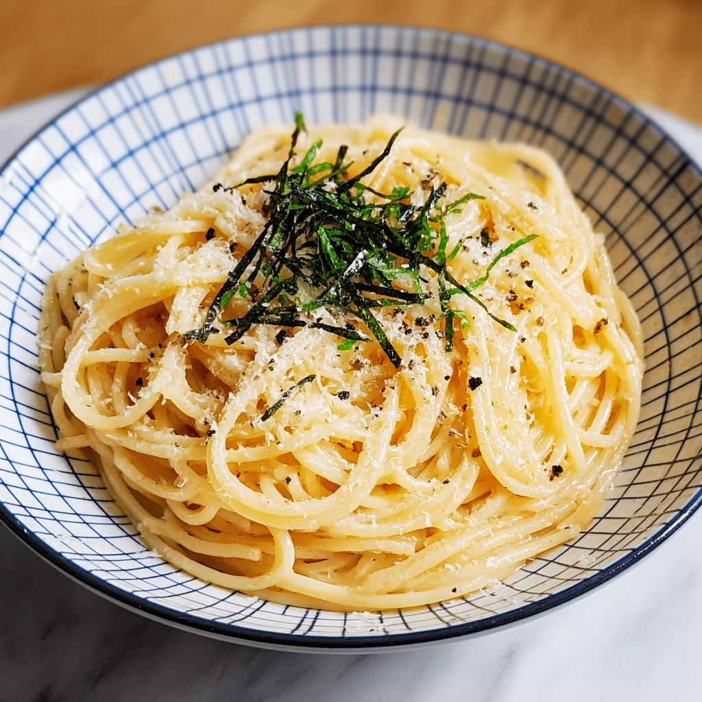 Creamy Mentaiko Pasta Recipe - Recipe Image