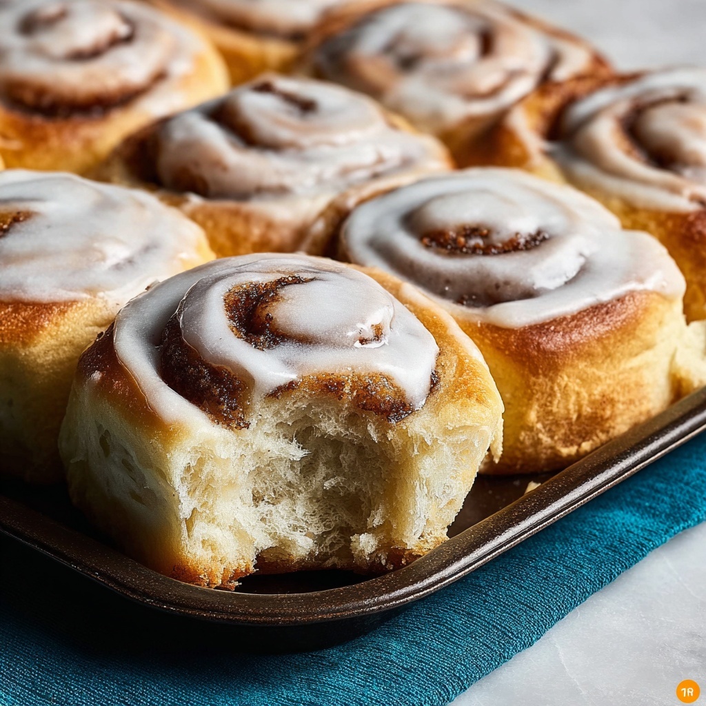 Easy Homemade Cinnamon Rolls Recipe - Recipe Image