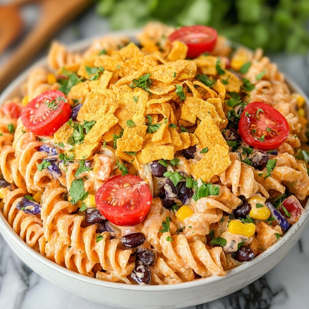 Ranch Taco Pasta Salad: An Easy and Delicious Meal Recipe - Recipe Image