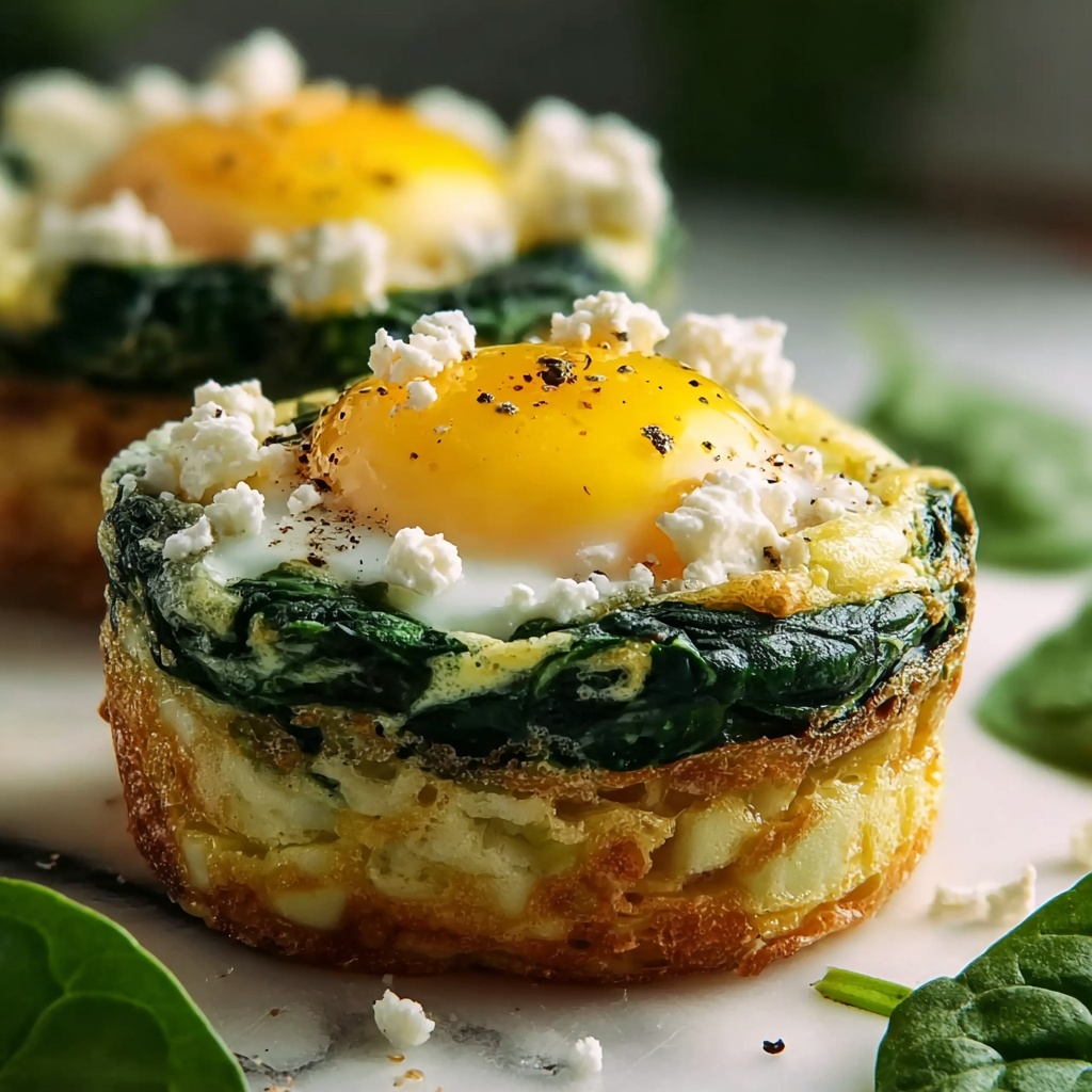Spinach & Feta Egg Muffins Recipe - Recipe Image