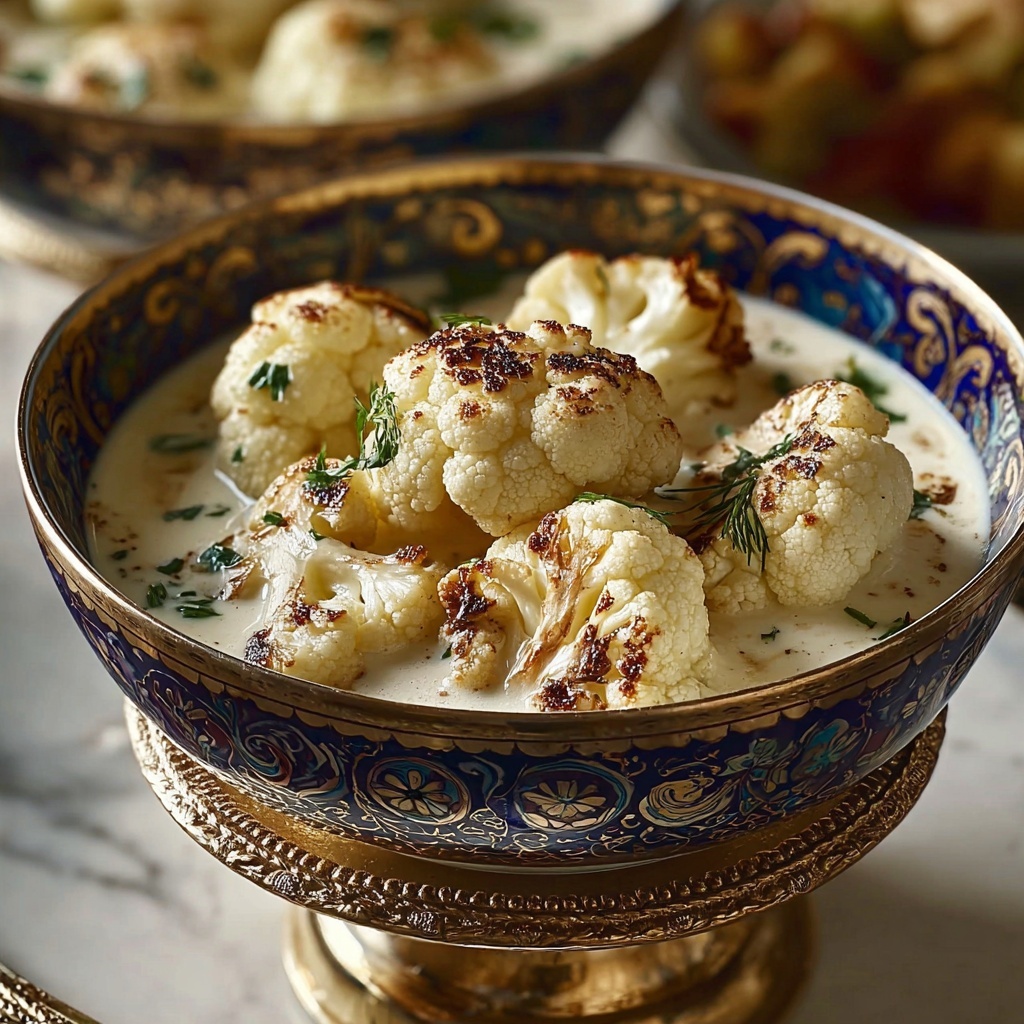 Mediterranean-Style Cauliflower Soup Recipe - Recipe Image