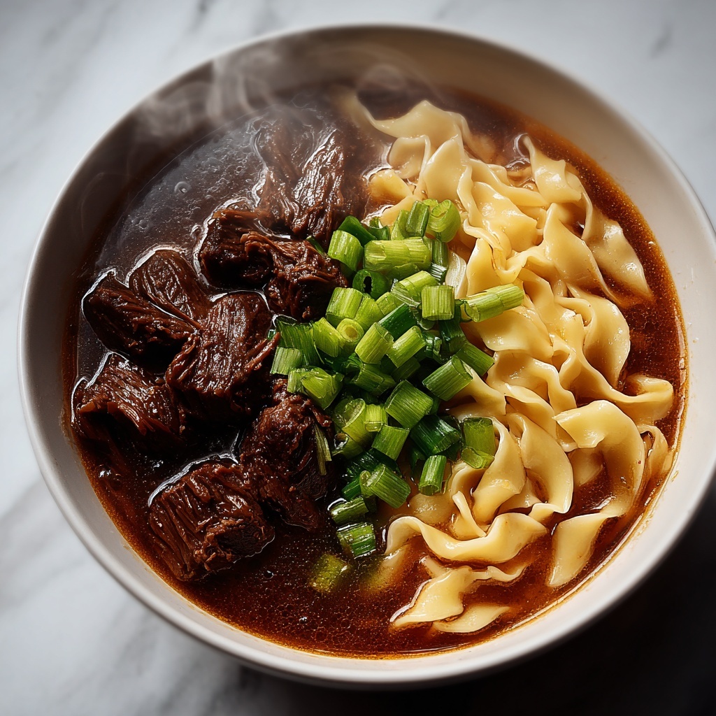 Taiwanese Beef Noodle Soup Recipe - Recipe Image