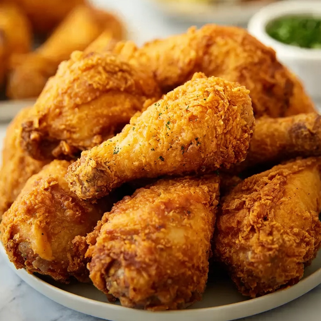 Crispy Fried Chicken Recipe - Recipe Image