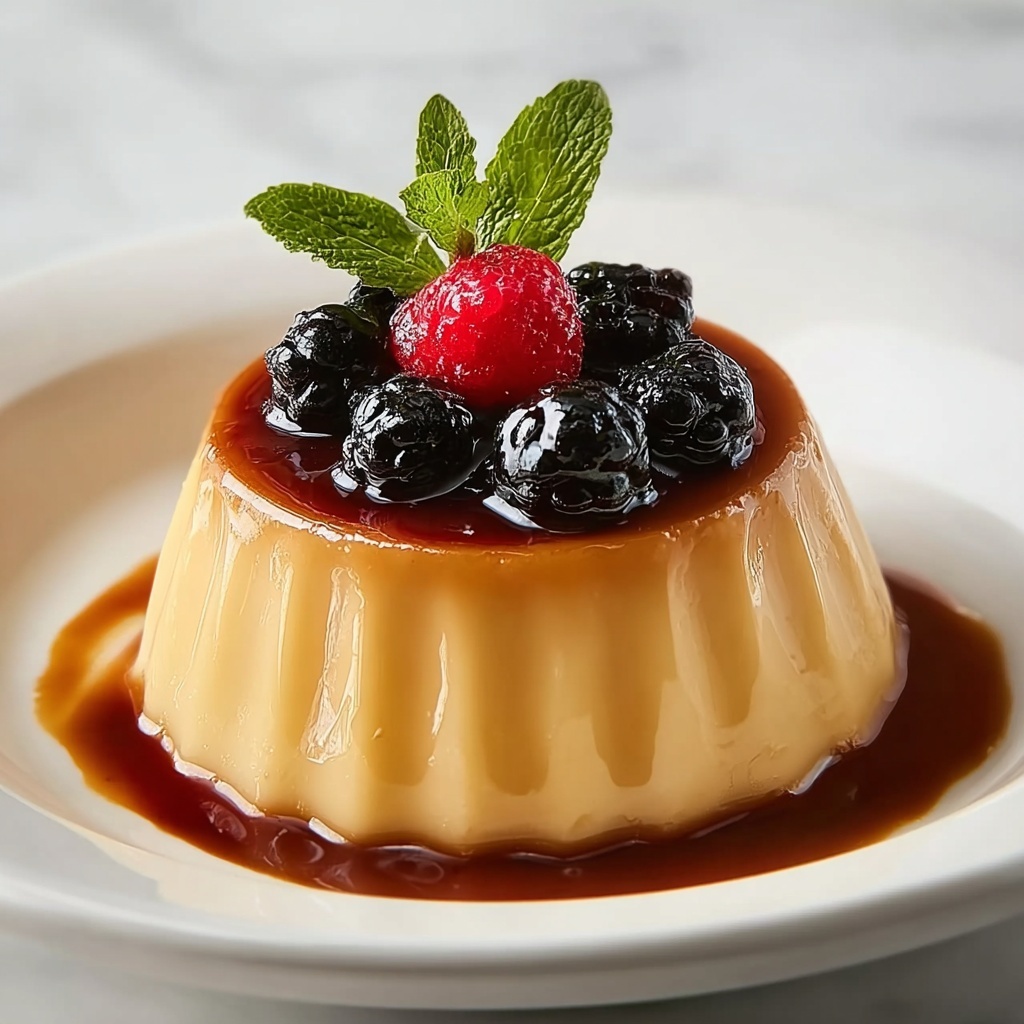 Easy Flan Recipe - Recipe Image