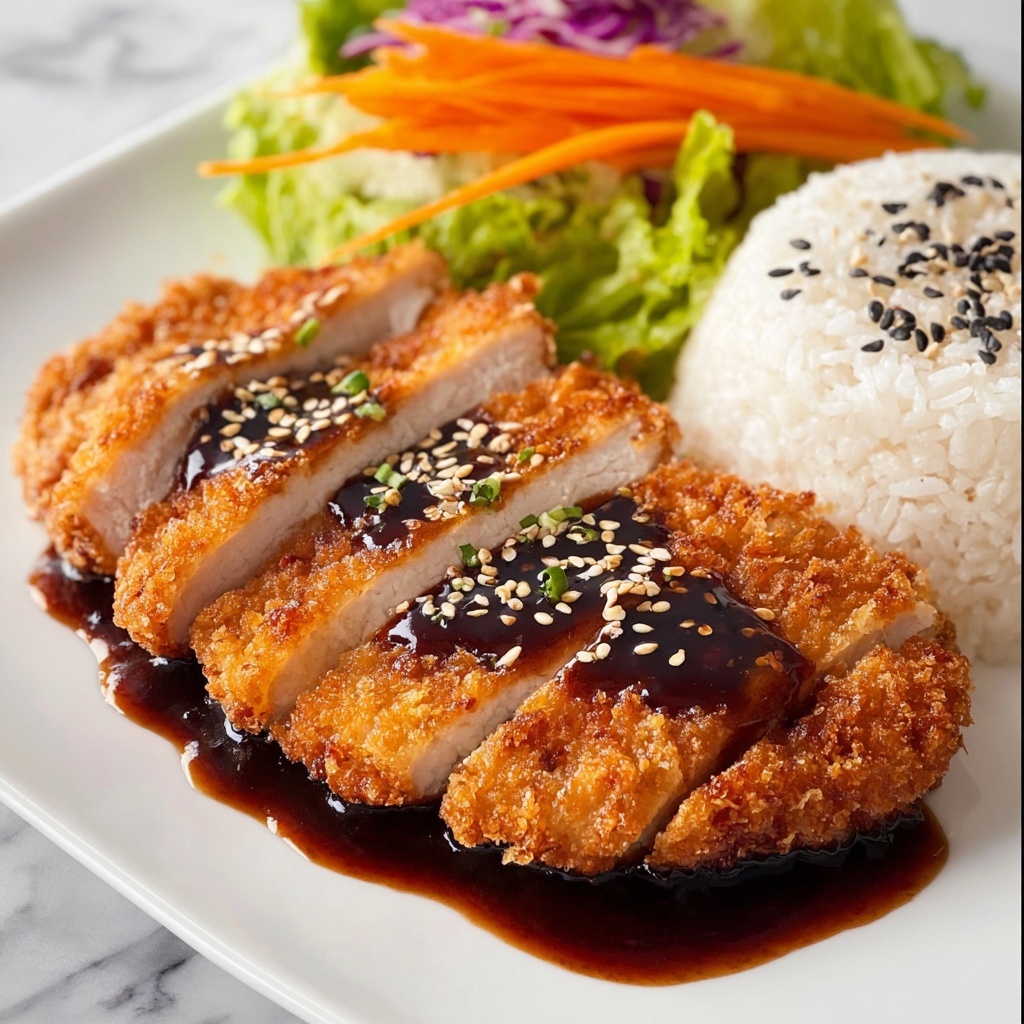 Chicken Katsu with Homemade Katsu Sauce Recipe - Recipe Image