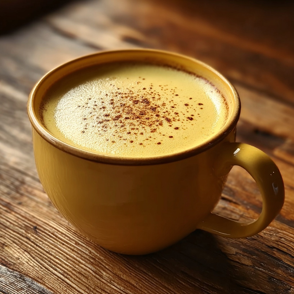 Golden Glow Turmeric Latte Bliss Recipe - Recipe Image