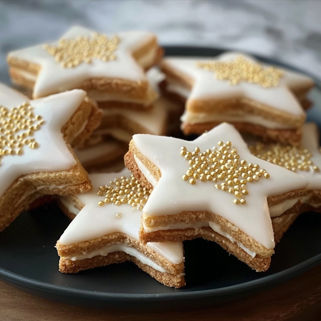 Star-Shaped Sugar Cookies Recipe - Recipe Image