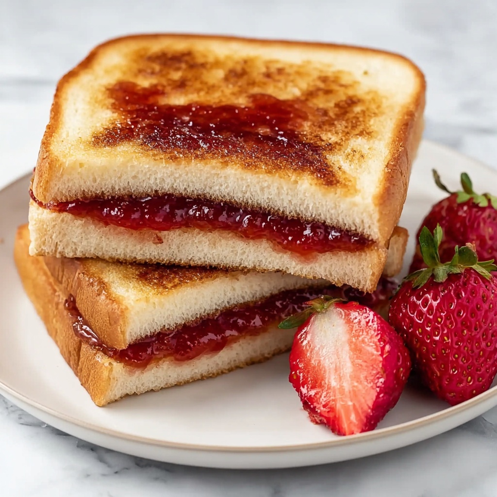 Peanut Butter Jelly Stuffed French Toast Recipe - Recipe Image