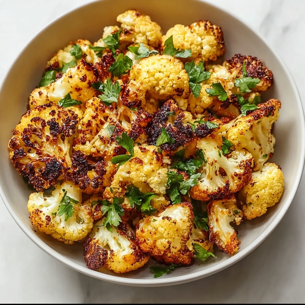 Crispy Parmesan Roasted Cauliflower Recipe - Recipe Image