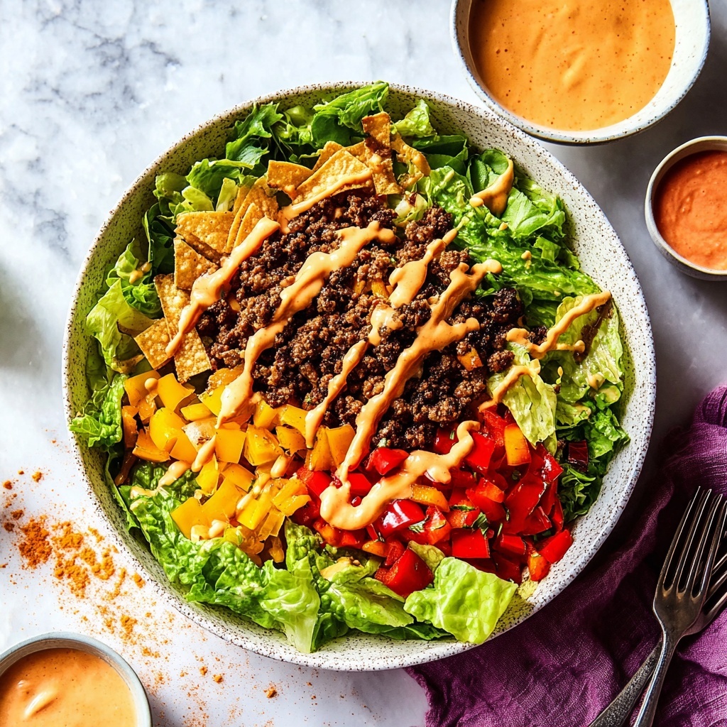 Big Mac Salad Recipe - Recipe Image