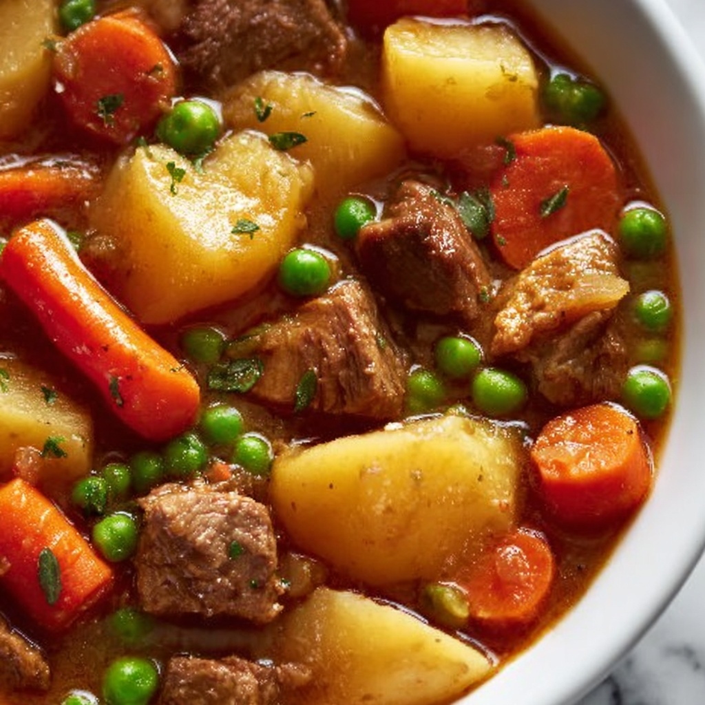 Hearty Vegetable-Meat Stew Recipe - Recipe Image