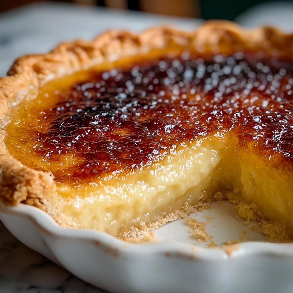 Southern Lemon Buttermilk Pie Recipe - Recipe Image