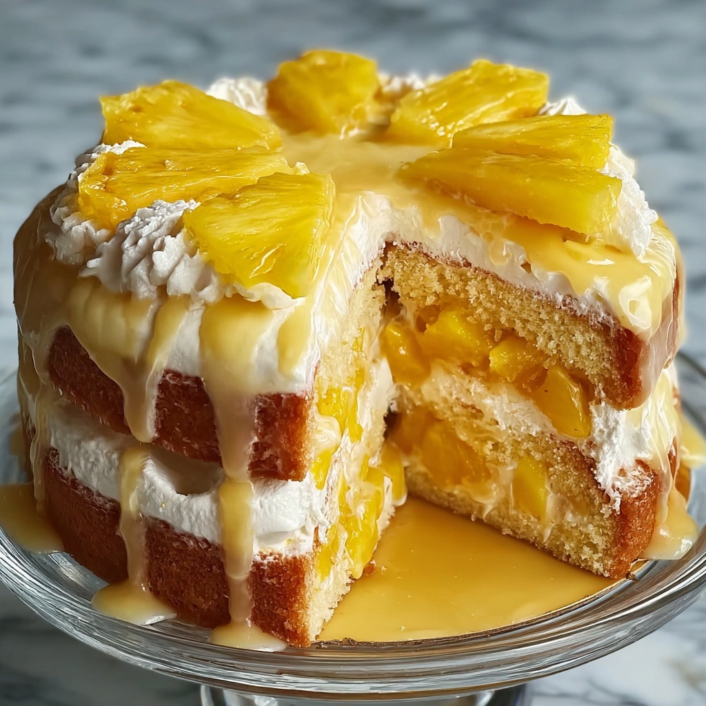 Ultimate Pineapple Juice Cake Recipe - Recipe Image