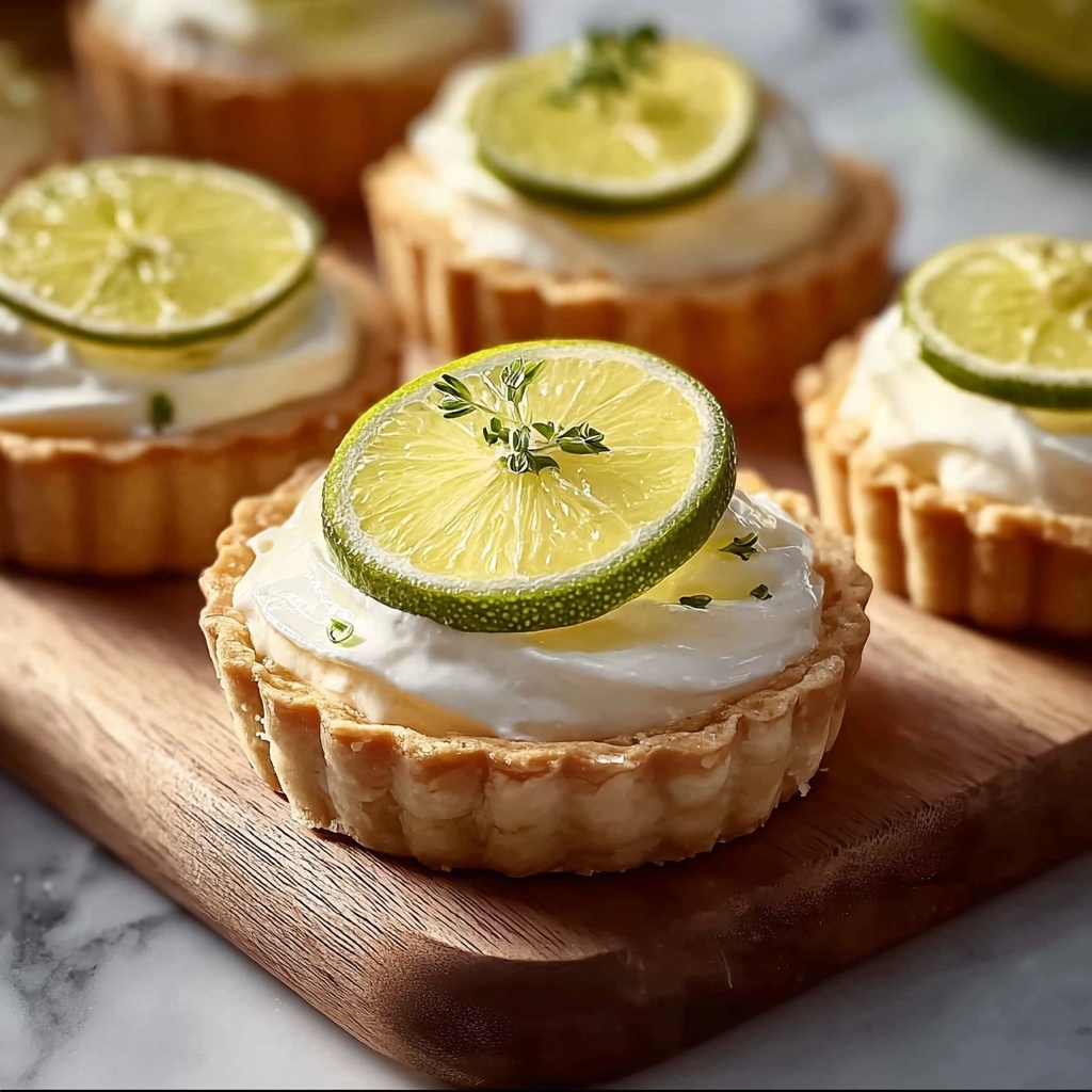 Key Lime Pie Tartlets Recipe - Recipe Image