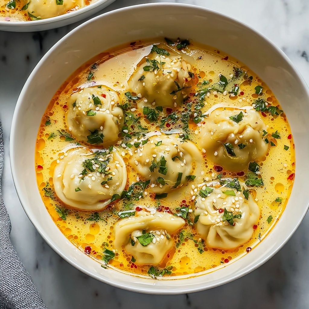 Curry Dumpling Soup: A Warm and Spicy Delight Recipe - Recipe Image