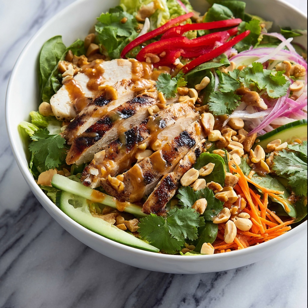 Thai Chicken Salad Recipe - Recipe Image