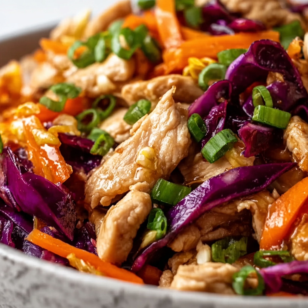 Chicken and Cabbage Stir-Fry Recipe - Recipe Image