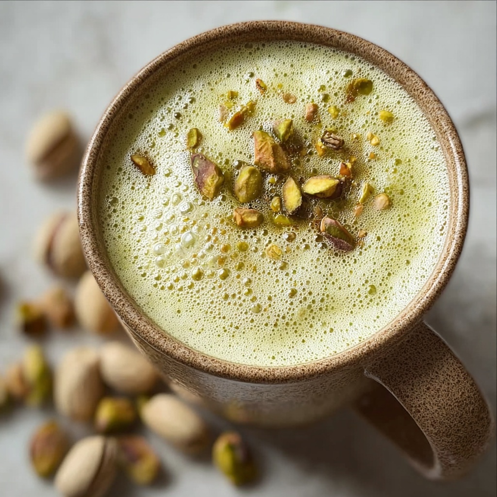 Pistachio Latte Recipe - Recipe Image