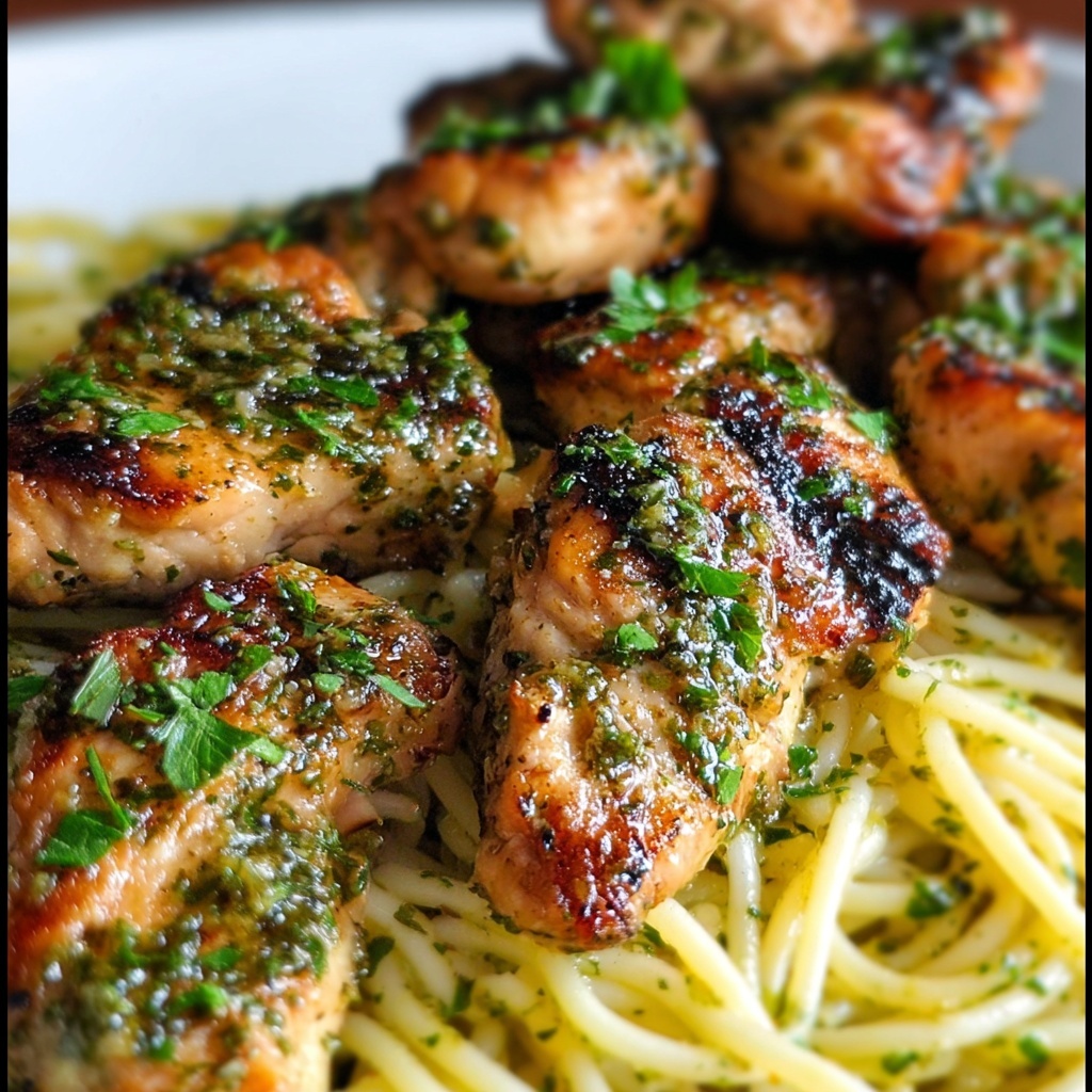 Chicken Scampi with Pasta Recipe - Recipe Image