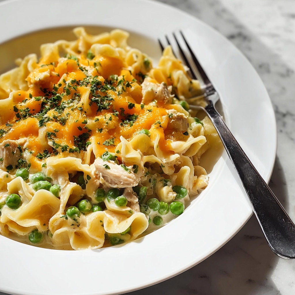 Homemade Chicken Noodle Casserole Recipe - Recipe Image