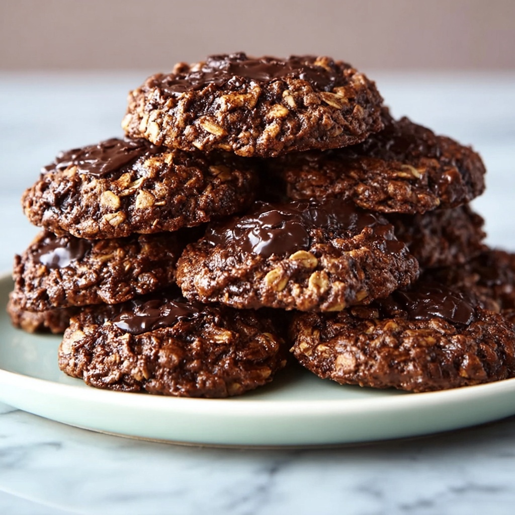 No-Bake Chocolate Coconut Cookies Recipe - Recipe Image
